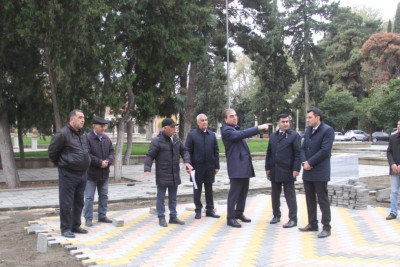 Gəncədə yenidənqurma işləri aparılır