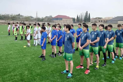 Gəncədə reqbi üzrə turnir keçirilib
