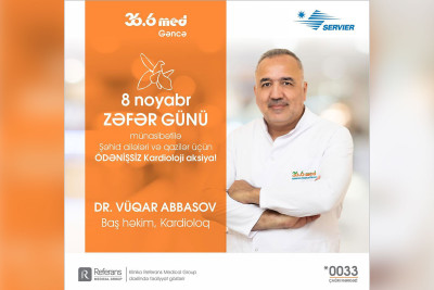 Gəncədə Zəfər günü münasibəti ilə aksiya keçiriləcək