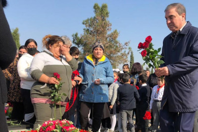 Şəhid ailələrinə Gəncədə torpaq sahələri verilib