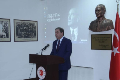 Gəncədə Atatürkün anım mərasimi keçirilib