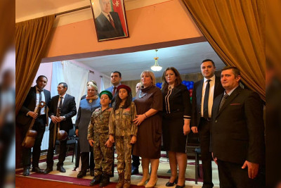 Gəncədə Zəfər günü münasibəti ilə növbəti konsert keçirilib