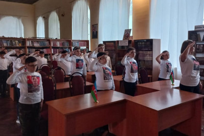 Gəncədə Konstitusiya günü ilə əlaqədar daha bir tədbir təşkil olunub