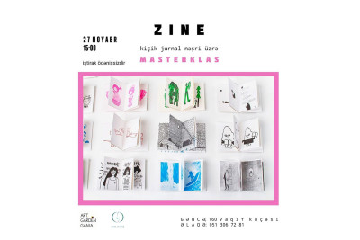 Gəncədə "Zine" kiçik jurnal nəşri üzrə ödənişsiz təlim