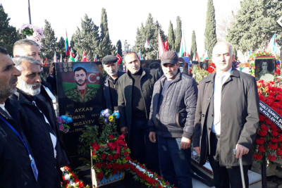 Gəncəli şəhid Ayxan Musayevin anım günü tədbiri baş tutub
