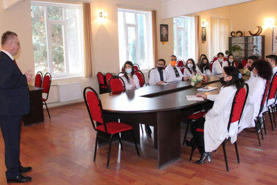 Rusiyalı müəllim Gəncədə seminar keçib