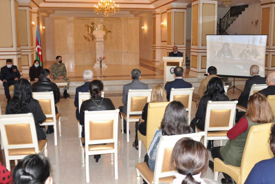 Gəncə: Prezident İlham Əliyevin yubileyi münasibətilə konfrans baş tutub