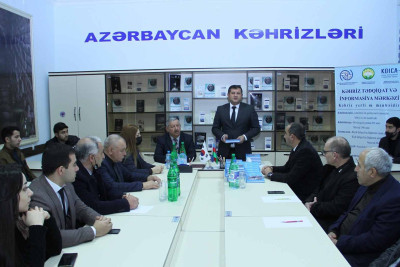 Gəncədə "Kəhriz Sistemləri" adlı kitab təqdim olunub