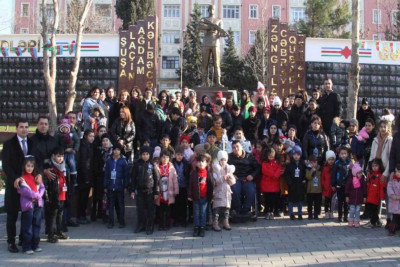 Gəncədə şəhid övladları üçün ekskursiya təşkil olunub