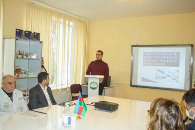 Gəncədə əczaçılığın perspektivləri müzakirə olunub