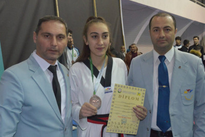 Gəncəni təmsil edən idmançı Resublika çempionatında üçüncü yerə çıxıb