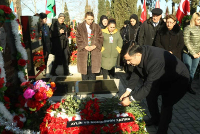 Gəncə: şəhid Bayramov Rəhmanın xatirəsi anılıb