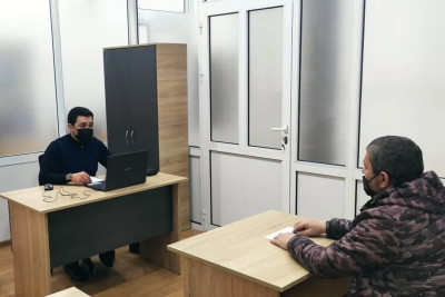 Gəncə: KOBİM-də sahibkarla görüş keçirilib
