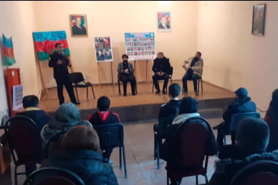 Gəncədə məktəblilərə narkomaniya ilə bağlı tədbir təşkil edilib