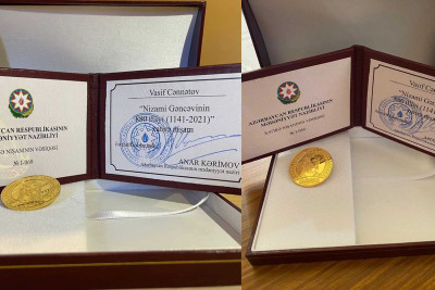 Gəncədə Mədəniyyət naziri regional qurumun rəhbərini təltif edib