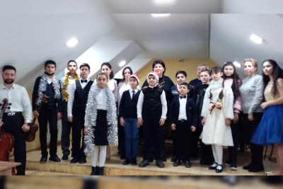 Gəncədə Yeni il münasibətilə bayram tədbiri keçirilib
