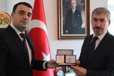 Türkiyənin Baş Konsulu Gəncədə təltif olunub