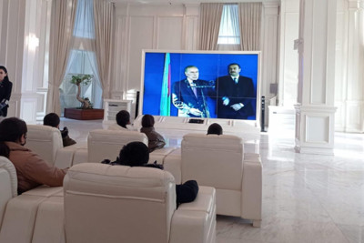 Gəncədə Ulu Öndərin anım günü münasibəti ilə tədbir keçirilib