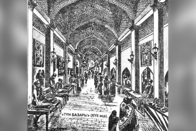 Gəncənin qədim Tün bazarı