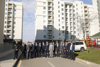 Gəncədə güzəştli mənzillər nümayiş olunub