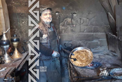 Gəncəli qalayçı ata və oğul sənəti yaşatmağa davam edirlər