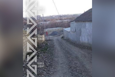 Gəncənin daha bir yol infrastrukturu olmayan küçəsi
