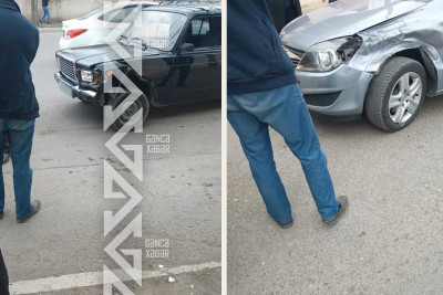 Gəncə: Ruzigar Qasımov küçəsində qəza baş verib
