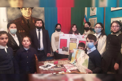 Gəncə: "20 Yanvar Qan Yaddaşımız" adlı tədbir keçirilib