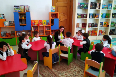 Gəncədə nağıl saatı təşkil olunub