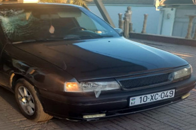 Gəncədə avtomobil piyadanı vurub