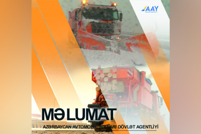 Gəncə-Daşkəsən-Xoşbulaq yolunun təmizlənməsi işləri aparılır
