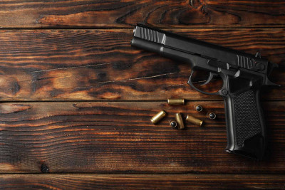 Gəncə: sakindən "Makarov" tapançası götürülüb