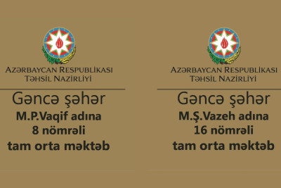 Gəncə məktəbliləri yeni layihədə iştirak ediblər