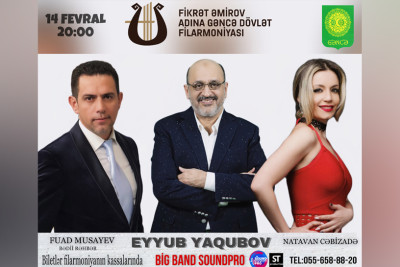 Gəncədə Xalq artisti Eyyub Yaqubovun konserti keçiriləcək