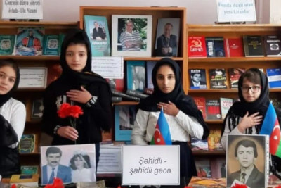 Gəncədə "Tariximizə yazılmış Qanlı Yanvar" mövzusunda tədbir keçirilib