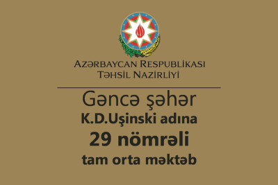 Gəncədə erməni terrorundan zədələnmiş məktəbin təmirinə başlanılıb