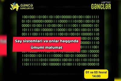 Gəncə Gənclər Evi daha bir təlim təşkil edir