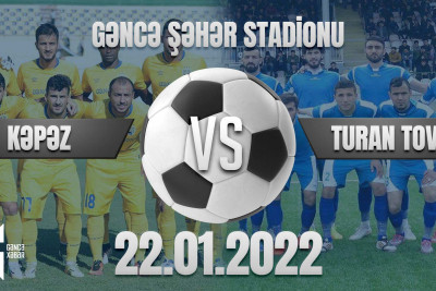 Gəncənin "Kəpəz" klubu "Turan Tovuz"la qarşılaşacaq