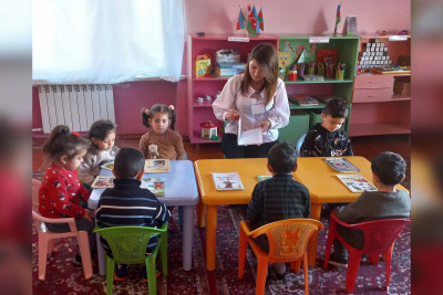 Gəncədə nağıl saatı keçirilib
