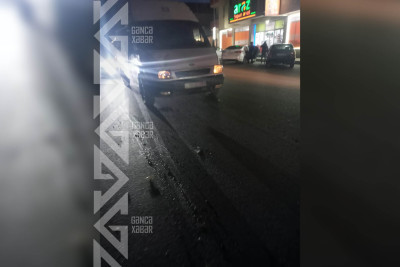 Gəncədə yük maşını yaşlı qadını vurub