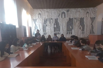 Gəncədə Viktor Hüqonun yubileyi münasibətilə tədbir baş tutub