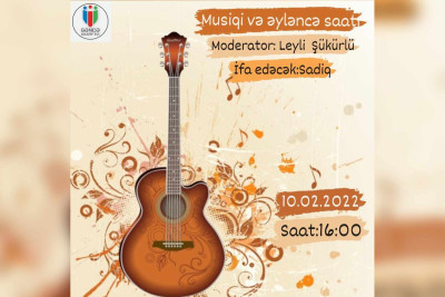 Gəncədə musiqili əyləncə proqramı təşkil olunacaq