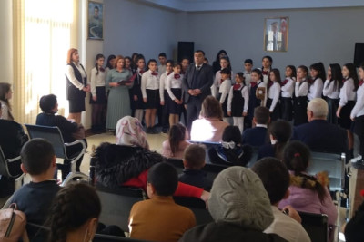 Gəncədə Uşaq İncəsənət məktəbinin filialında tədbir təşkil olunub