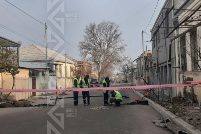 Bu küçənin bir hissəsi müvəqqəti olaraq bağlanıb