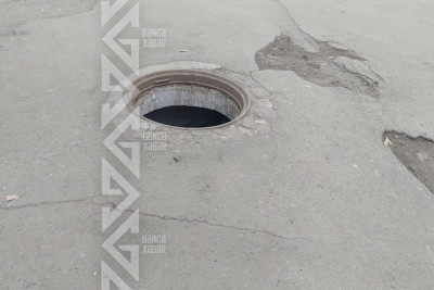 Hərəkət iştirakçılarına təhlükə yaradan açıq lüklər