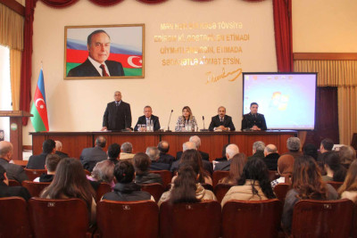 “Narkomaniyaya yox deyək!” devizi altında tədbir baş tutub