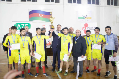 Futzal üzrə şəhər çempionatının qalibləri müəyyənləşiblər