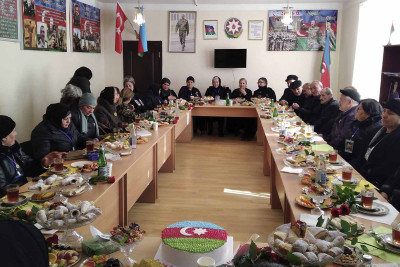 Şəhid ailələri məktəbi ziyarət edib