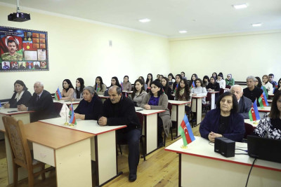 GDU-da şəhid adına auditoriyanın açılışı olub