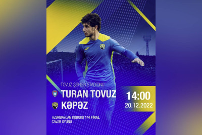 “Kəpəz” səfərdə “Turan Tovuz”la qarşılaşacaq